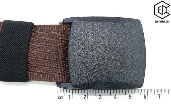 Gürtel mit Schnellverschluss kaffeebraun